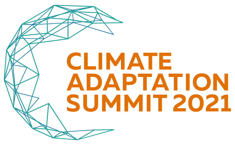 Logo van de Climate Adaptation Summit 2021