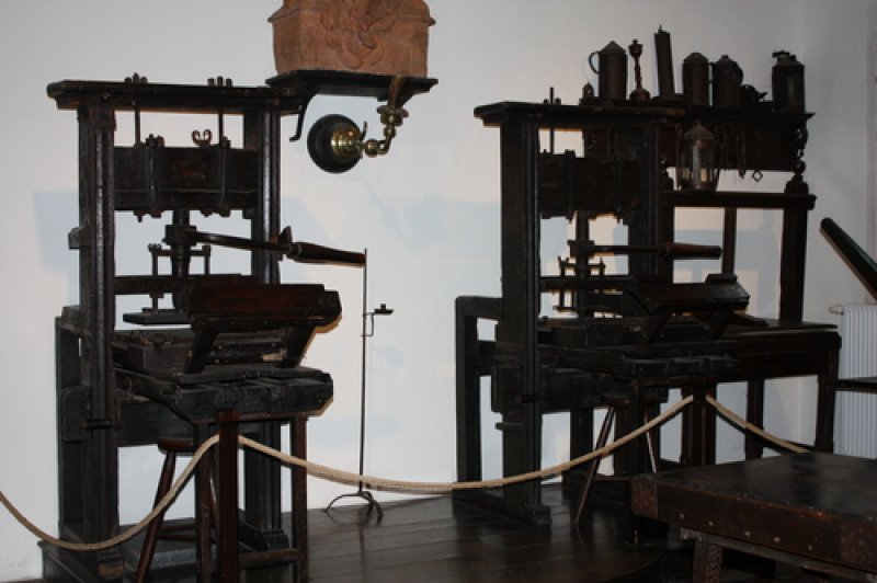 Printing Presses at Museum Plantin-Moretus. (Foto: CC/Flickr.com | mojavesin)