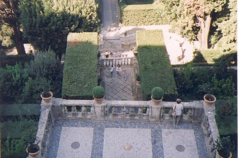 tivoli villa d'este looking down from villa. (Foto: CC/Flickr.com | jnshaumeyer)