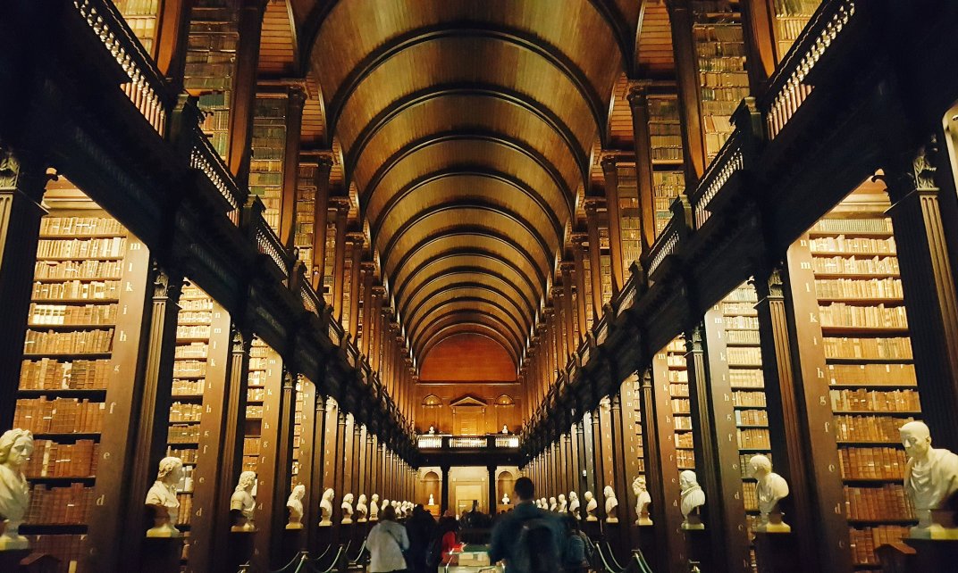 Bibliotheek in Ierland