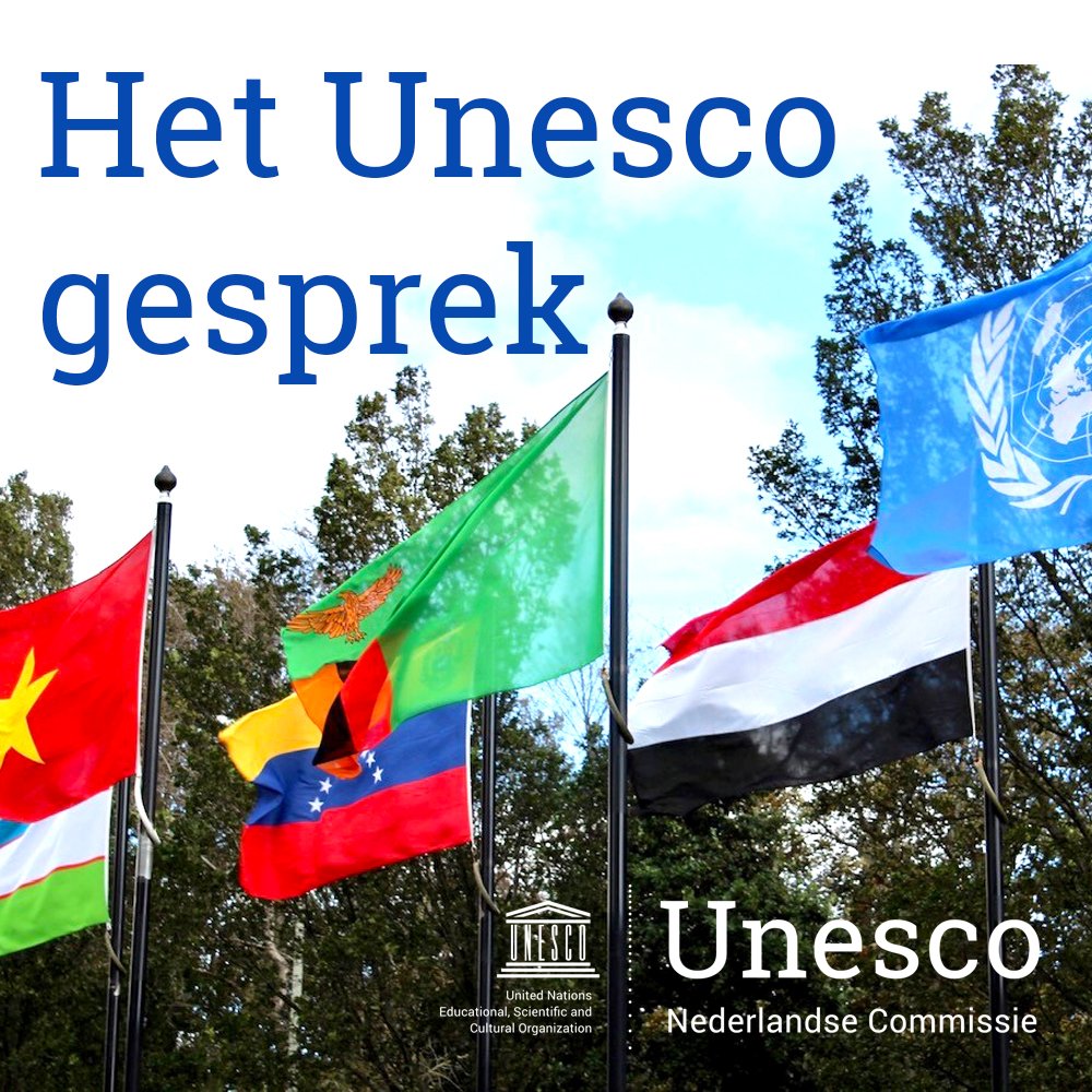 Podscast Logo van het Unesco Gesprek