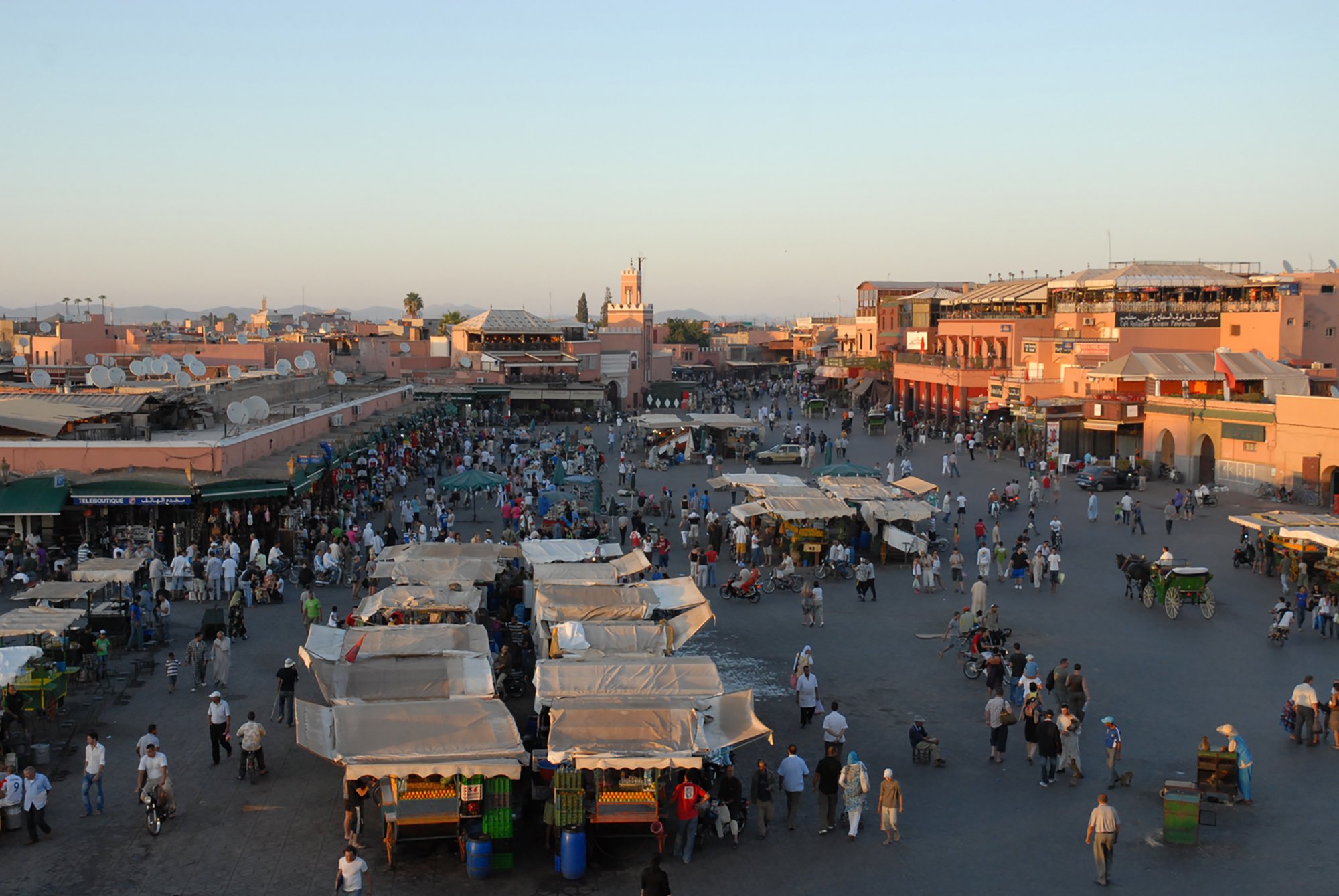 Het Jemaa El Fnaa-plein in de Medina van Marrakesh in betere tijden. (Foto: Burcak Pekin | CC/Flickr.com)