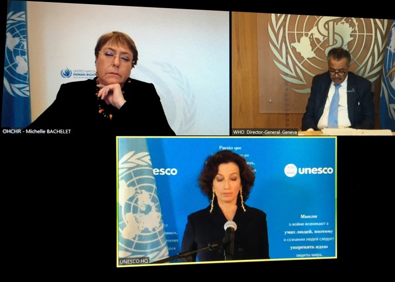 Audrey Azoulay, Directeur-Generaal van Unesco.