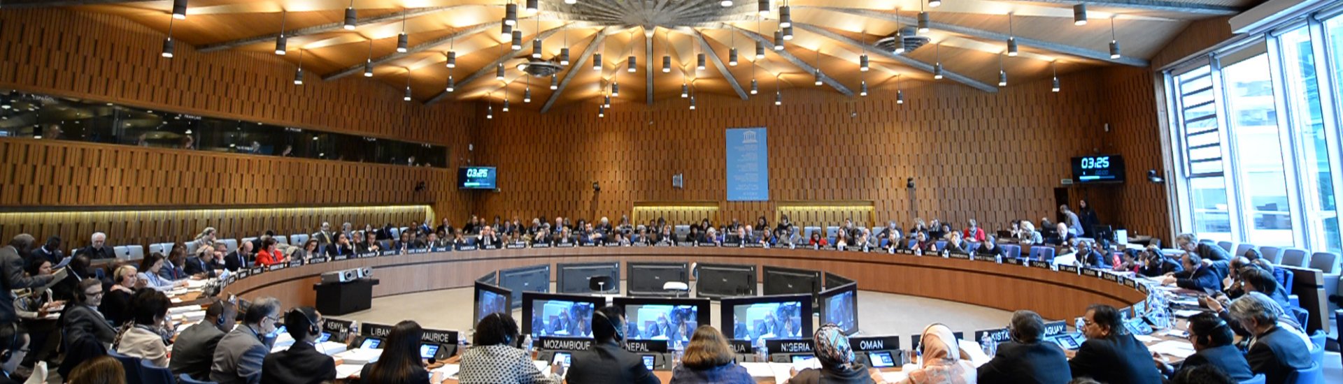 Een vergadering van de Uitvoerende Raad van Unesco. (Foto: Christelle Alix | © Unesco)