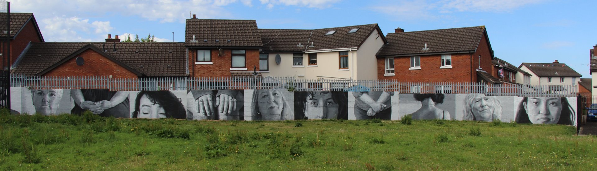 Muurschilderingen in Belfast.