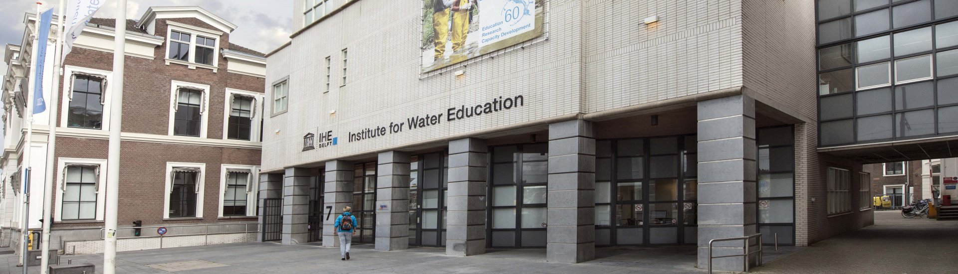 Het IHE Delft Institute for Water Education.