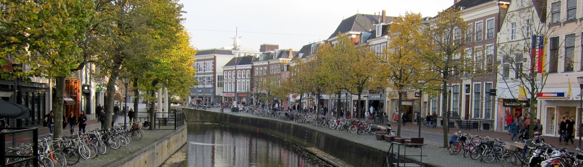 Foto van de stad Leeuwarden. Leeuwarden is een Unesco City of Literature. (Foto: Baykedevries)