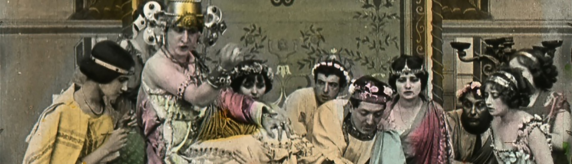 Beeld uit de film L'orgie Romaine, 1911. (Collectie Desmet | EYE)