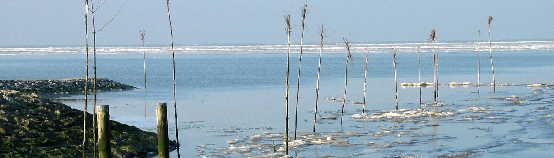 De Waddenzee in de winter. (Foto: CC/Flickr.com | Andreas Adelmann)