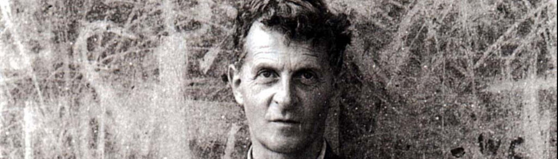 Een portret van de filosoof Ludwig Wittgenstein.