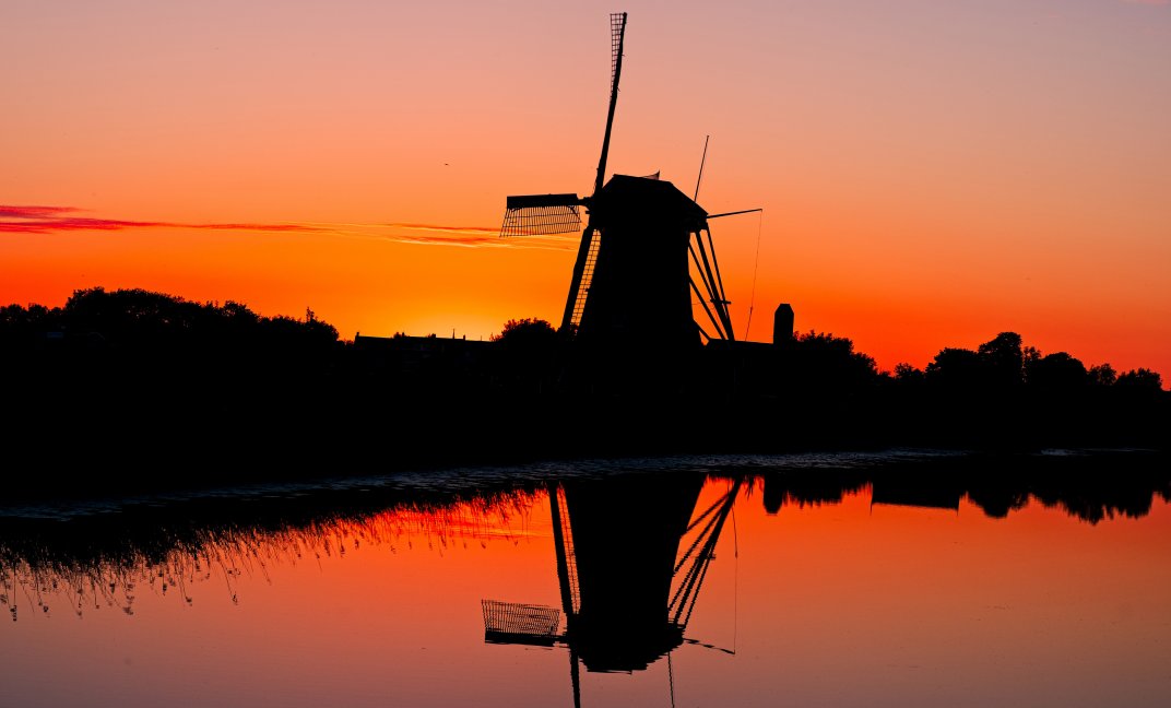 Werelderfgoedsite Kinderdijk (Foto: Unsplash.com | Malcolm Lightbody)