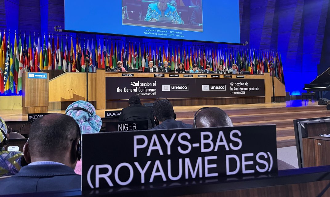 Unesco houdt haar 42ste Algemene Conferentie