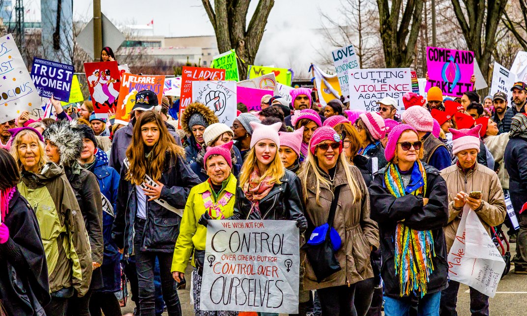 Een demonstratie voor vrouwenrechten in Washington. (Foto: Mobilus In Mobili | CC/Flickr.com)