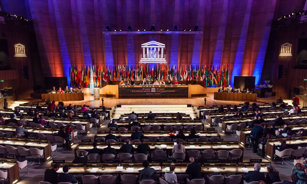 De Algemene Conferentie van Unesco (Foto: Unesco.org | Fabrice Gentile)