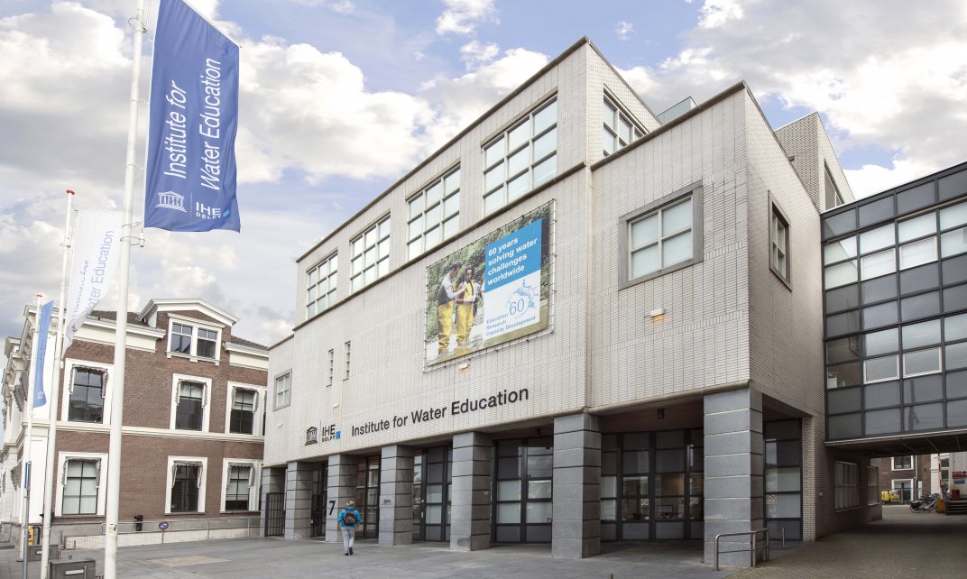 Het IHE Delft Institute for Water Education.