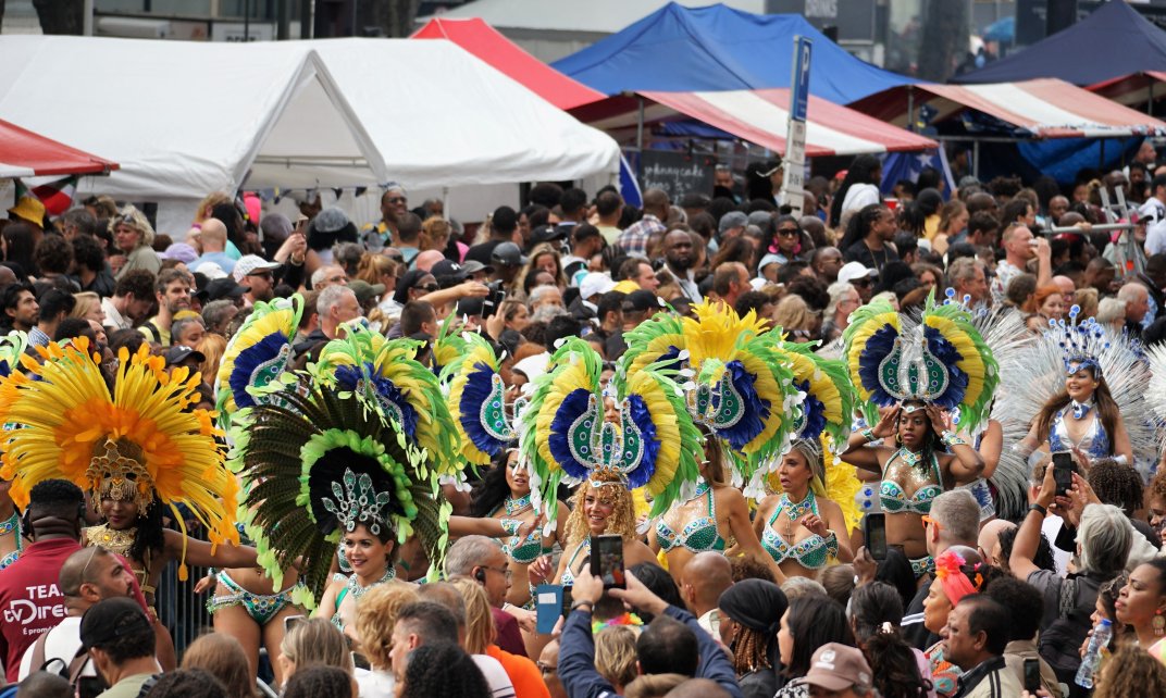 Het Zomercarnaval in Rotterdam.