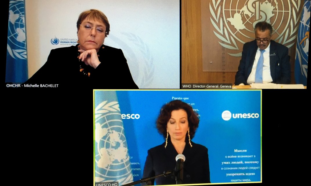 Audrey Azoulay, Directeur-Generaal van Unesco.