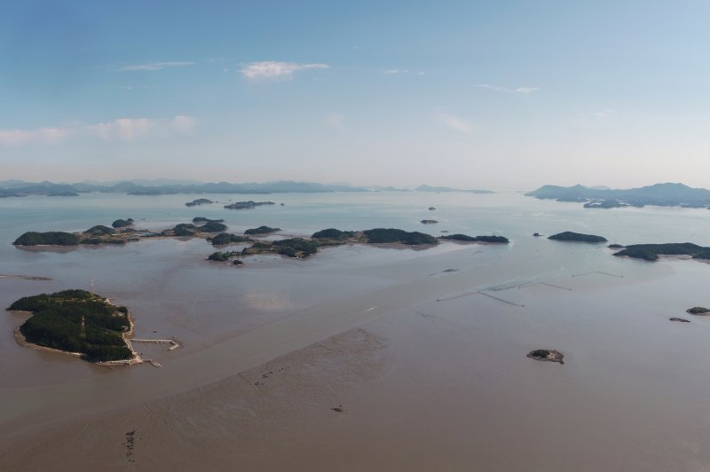 Jangdo  Eiland, Boseong. (© World Heritage Promotion Team of Korean Tidal Flat | Permanent URL: whc.unesco.org/en/documents/172485)