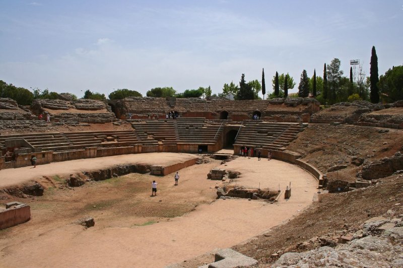 Anfiteatro romano de Merida. (Foto: CC/Flickr.com | Antonio Martinez)
