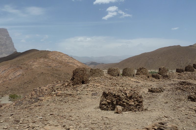 Beehive tombs at Qubur Juhhal at Al-Ayn, Oman, April 2012. (Foto: CC/Flickr.com | Kathryn james)