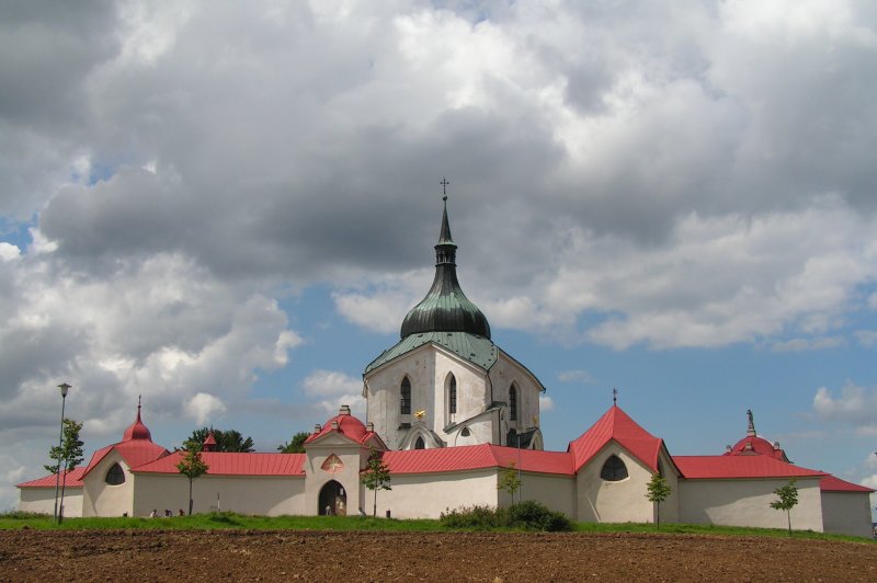 Church of St John of Nepomuk at Zelena Hora. (Foto: CC/Flickr.com | Anna Prokopová)