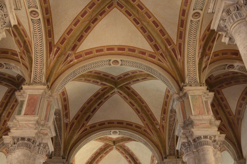 Duomo, Pienza, completed in 1462, nave 1 . (Foto: CC/Flickr.com | Richard Mortel)