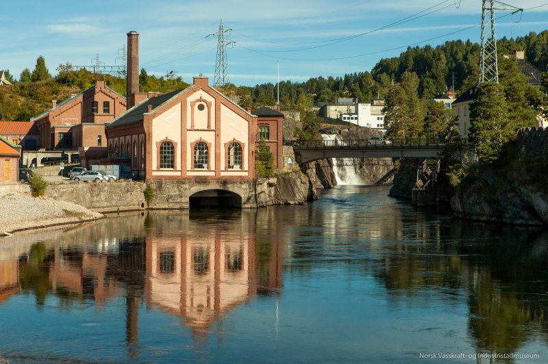 Gamle Tinfos I kraftverk. (Foto: CC/Flickr.com | Norsk Vasskraft- og Industristadmuseum)