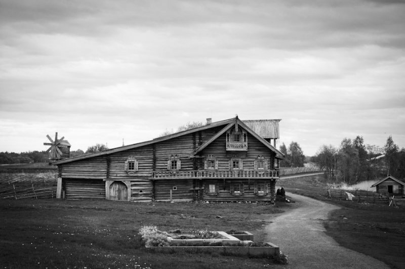 Holzhaus von Oschewnew auf der Insel Kischi. (Foto: CC/Flickr.com | Andrej Below)
