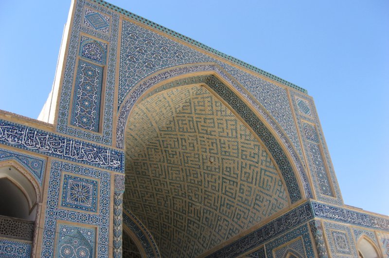 Jameh Mosque, Yazd, Iran. (Foto: CC/Flickr.com | Mike Gadd)