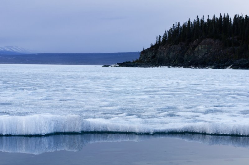 Kluane ice and island. (Foto: CC/Flickr.com | Jason Ahrns)