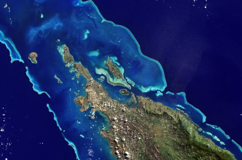 Lagoons and Reefs of New Caledonia. (Foto: CC/Flickr.com | NASA Goddard Space Flight Center)