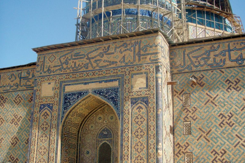 Mausoleum of Khoja Ahmed Yasawi. (Foto: CC/Flickr.com | Ken and Nyetta)