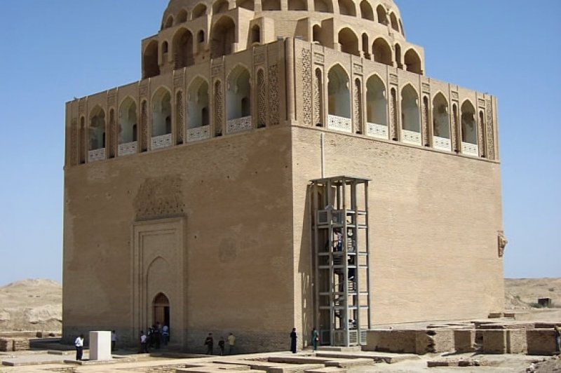Mausoleum of Sultan Sanjar. (Foto: CC/Flickr.com | David Stanley)