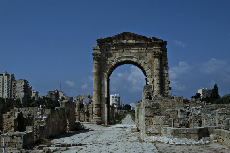 Monumental Arch at Ancient City of Tyre, Lebanon.. (Foto: CC/Flickr.com | -Reji)