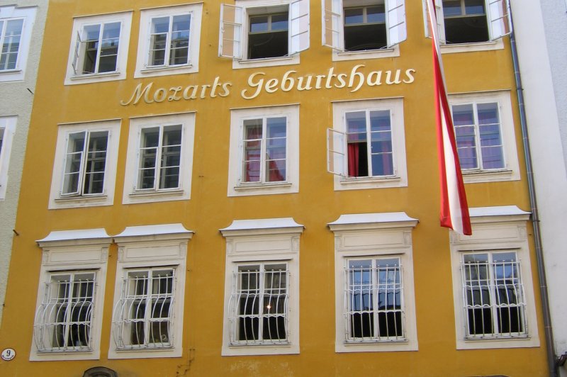 Mozarts Geburtshaus. (Foto: CC/Flickr.com | Cheryl Hammond)