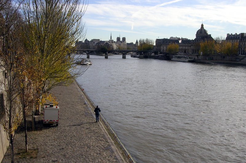 North bank of the Seine, towards Cite. (Foto: CC/Flickr.com | Dave A)