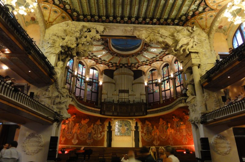 Palau de la Musica Catalana. (Foto: CC/Flickr.com | Kent Wang)