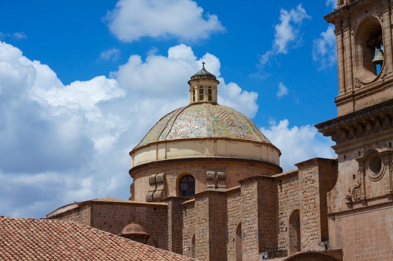 Peru - Cusco 165 - dome of the Iglesia de la Compan i a de Jesus. (Foto: CC/Flickr.com | McKay Savage)