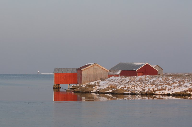 Seahouses at Ness, Vega. (Foto: CC/Flickr.com | Thomas Bjoerkan)