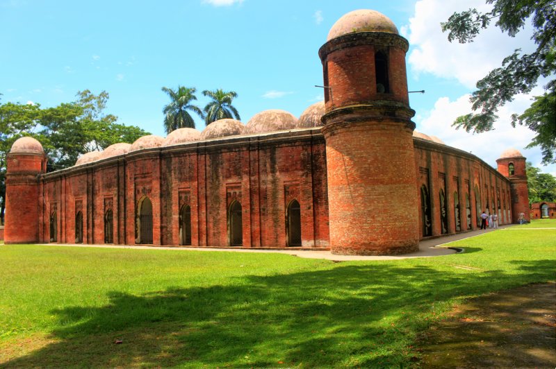 Sixty Dome Mosque, Bagerhat, Khulna. (Foto: CC/Flickr.com | The HungryCoder)
