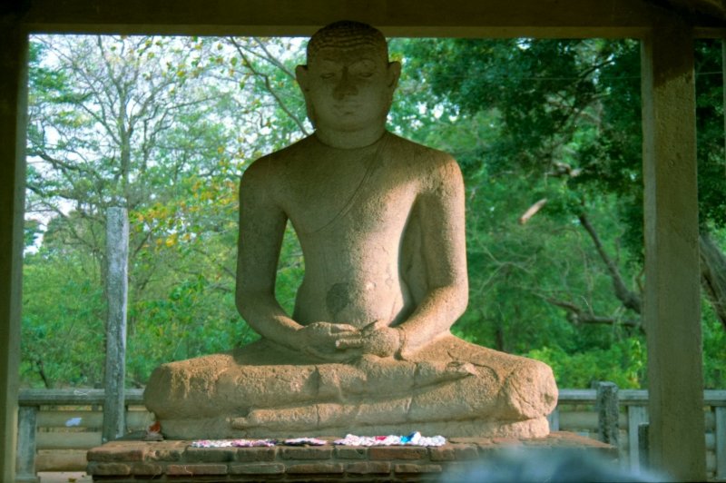 Smadhi Buddha Statue at Anuradhapura, Sri Lanka. (Foto: CC/Flickr.com | R Barraez DLucca)