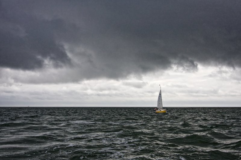 Small boat on Wadden Sea. (Foto: CC/Flickr.com | Michiel Jelijs)