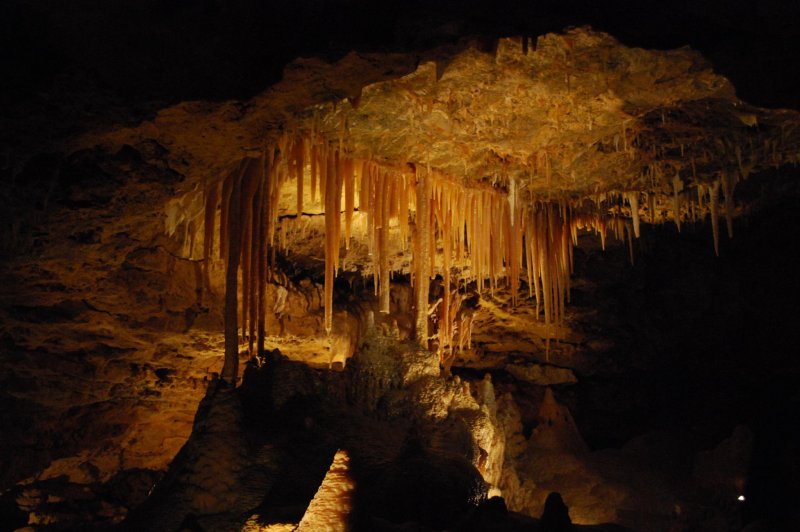 Stalactites - Victoria Fossil Cave, Naracoorte Caves National Park. (Foto: CC/Flickr.com | Alpha)