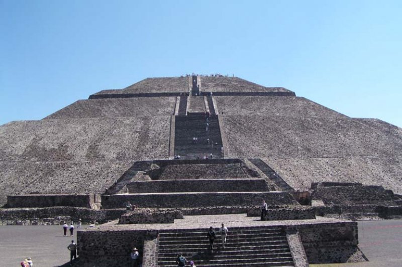 Teotihuacan - tempel van de zon. (Foto: CC/Flickr.com | An en Alain)