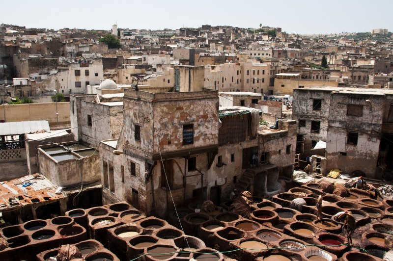 The Chouara Tannery. (Foto: CC/Flickr.com | Christopher Rose)