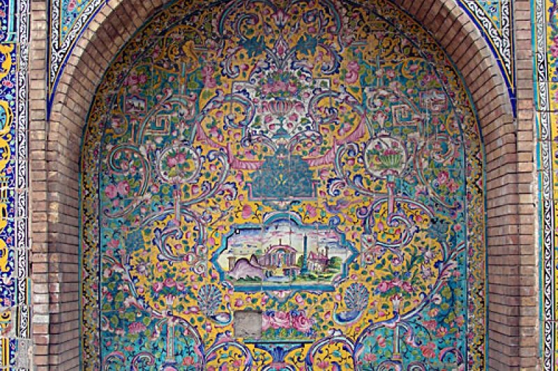 Tiles at Golestan. (Foto: CC/Flickr.com | Jonathan Lundqvist)