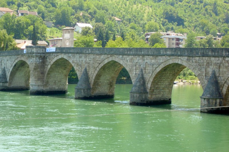 Visegrad Bridge on the Drina. (Foto: CC/Flickr.com | The Advocacy Project)