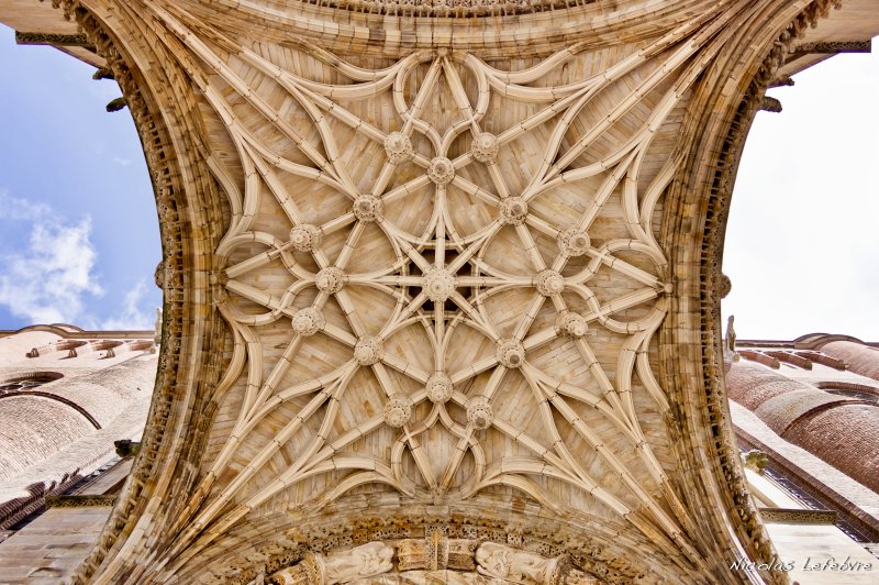 Voute de l'entre e de la Sainte-Cecile cathedrale, Albi, Midi-Pyrenees, France. (Foto: CC/Flickr.com | Nicolas Lefebvre)
