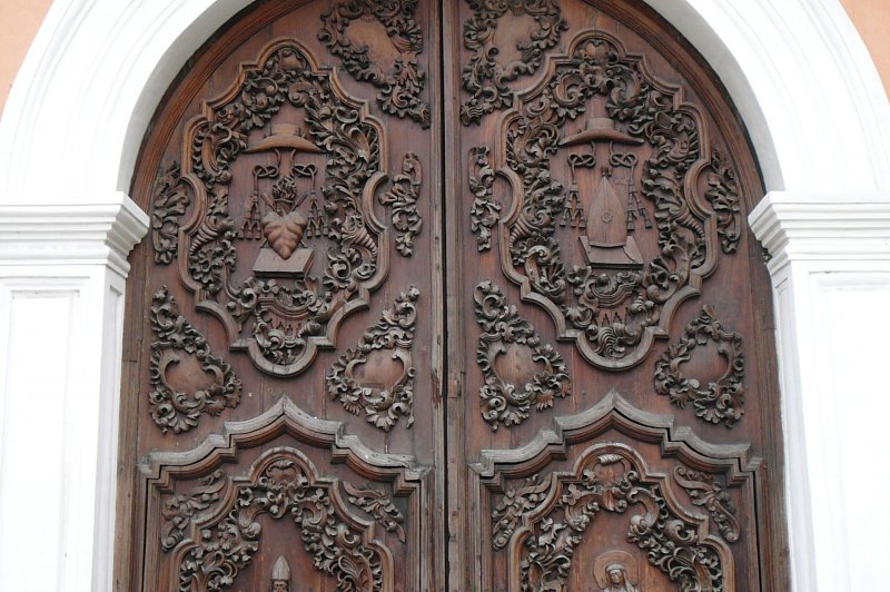Wood Door, San Agustin Church. (Foto: CC/Flickr.com | TofflerAnn)