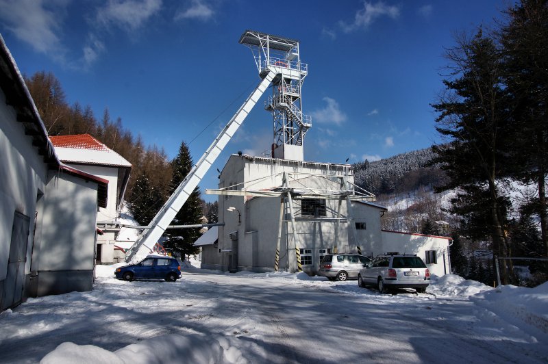De Svornost-mijn in Jáchymov, de oudste uraniummijn in de wereld. (© Jan Albrecht | whc.unesco.org/en/documents/166870)
